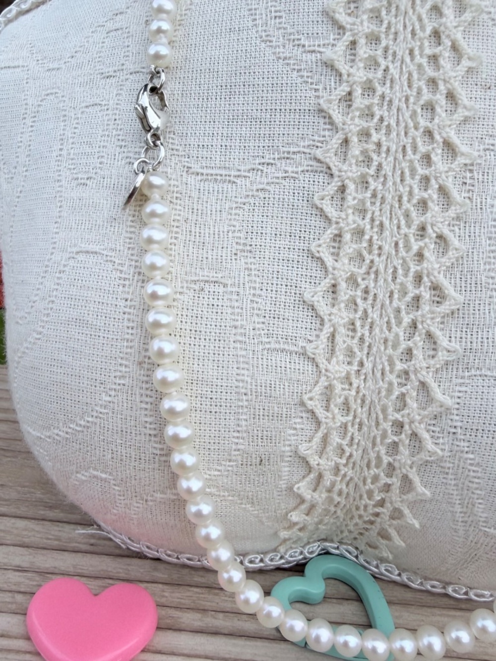 💖Tiffany & Co. Ziegfeld Collection Pearl Necklace 4-5mm, 16 inches💖